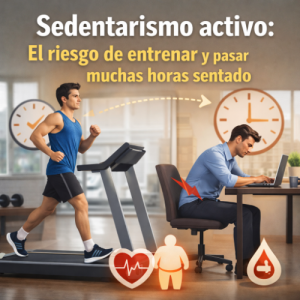 Sedentarismo activo: el riesgo de entrenar y pasar muchas horas sentado